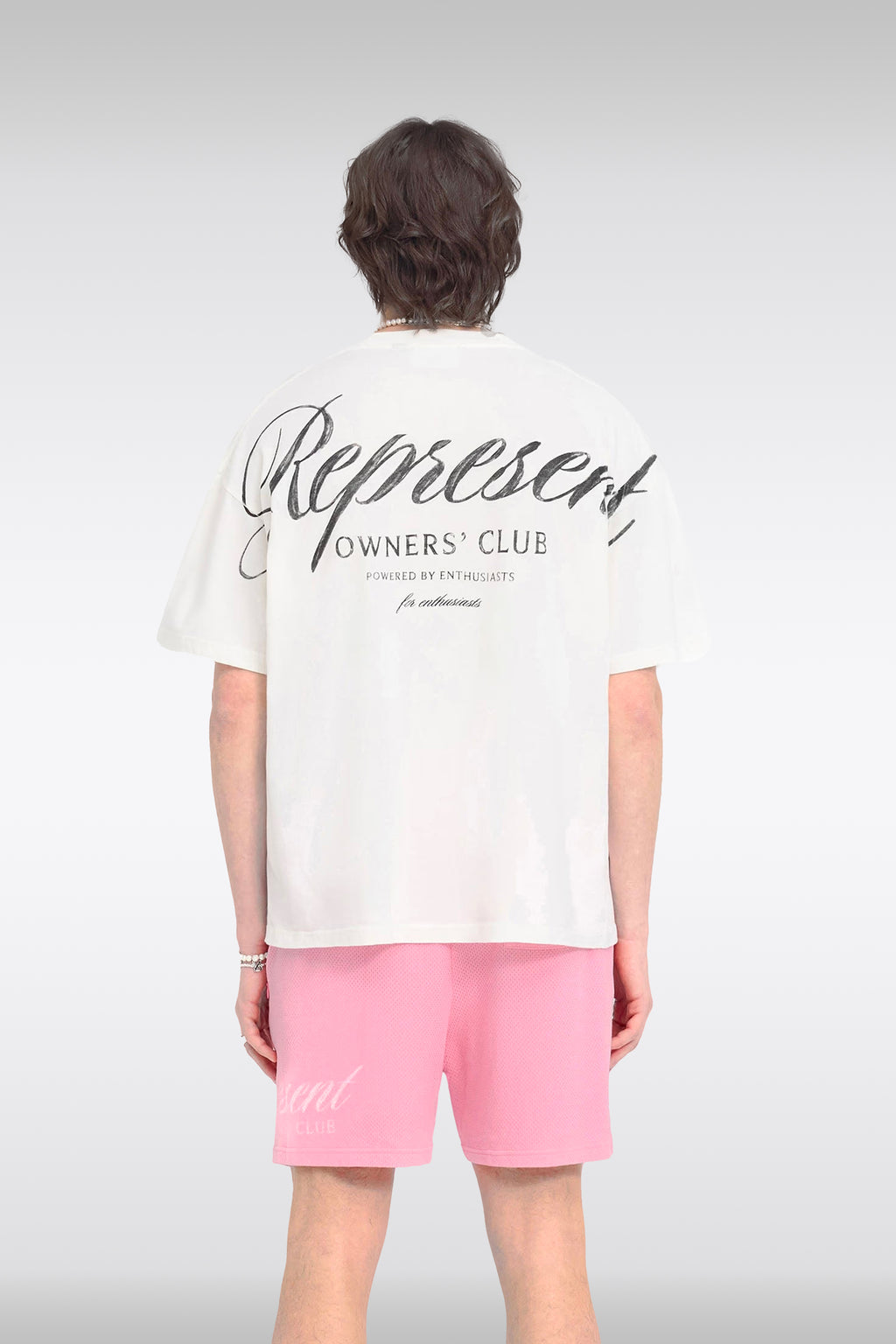 alt-image__White-cotton-t-shirt-with-chest-and-back-italic-logo-print---Owners-Club-Script-T-Shirt
