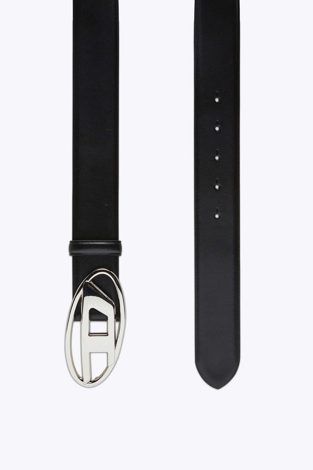 alt-image__Black-leather-belt-with-Oval-D-buckle---B-1Dr-Belt