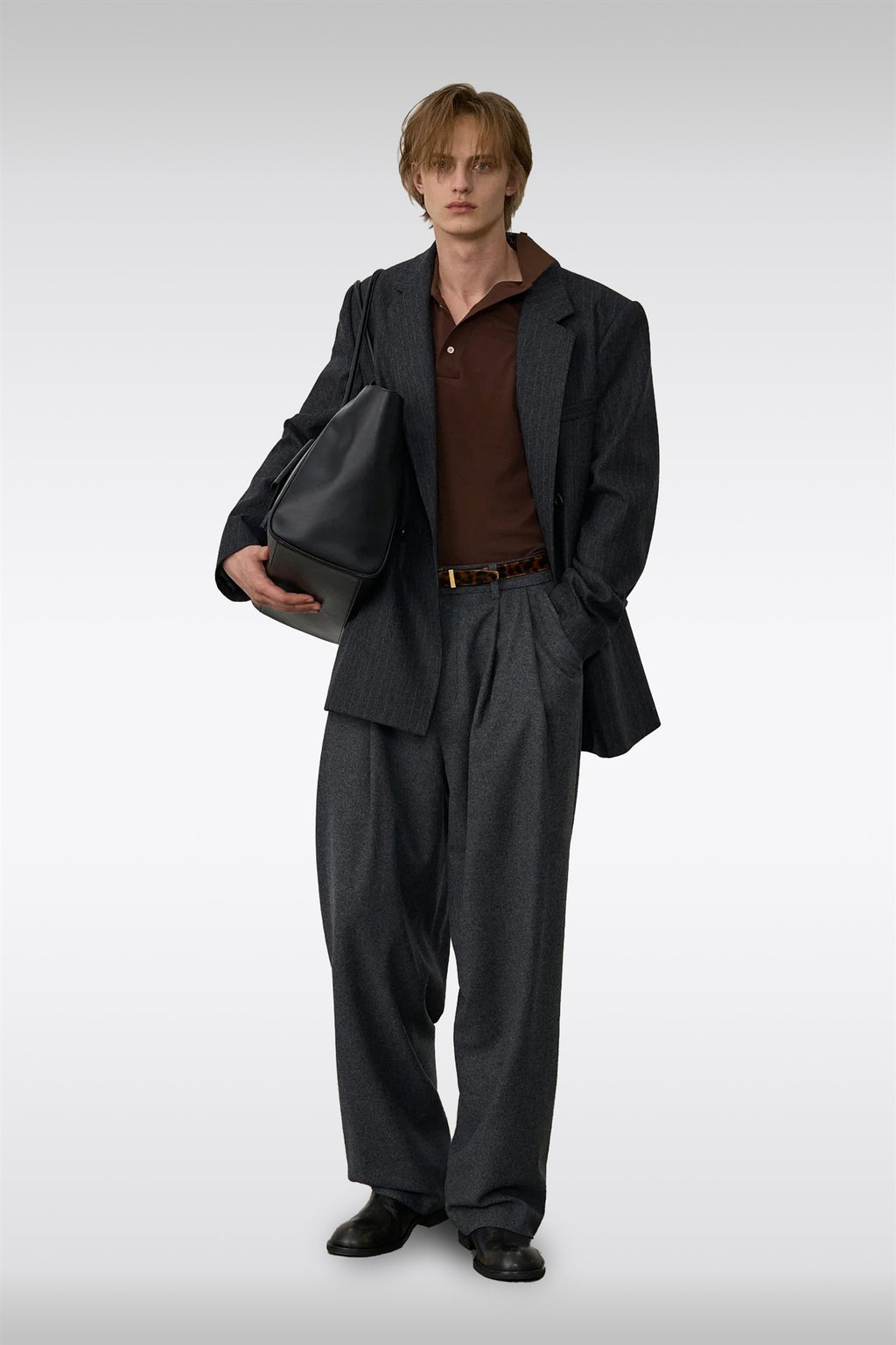 alt-image__Blazer-doppiopetto-grigio-gessato-in-lana---Double-Breasted-Jacket