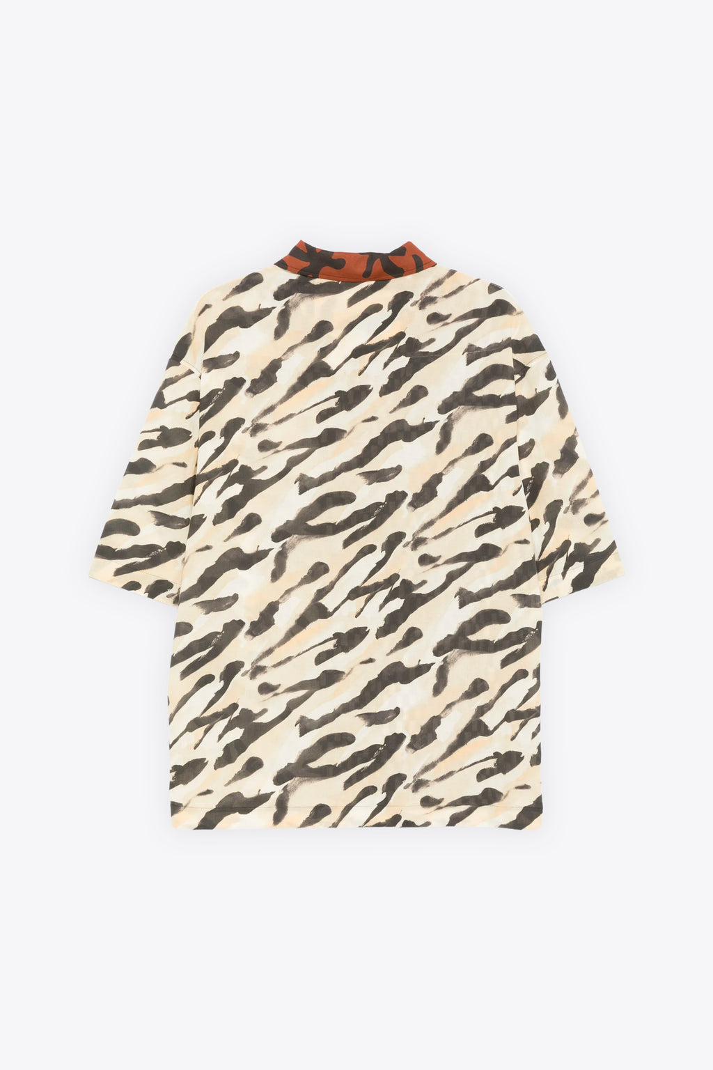 alt-image__Camicia-patchwork-con-maniche-corte-in-cotone-con-stampa-animalier---Anwell