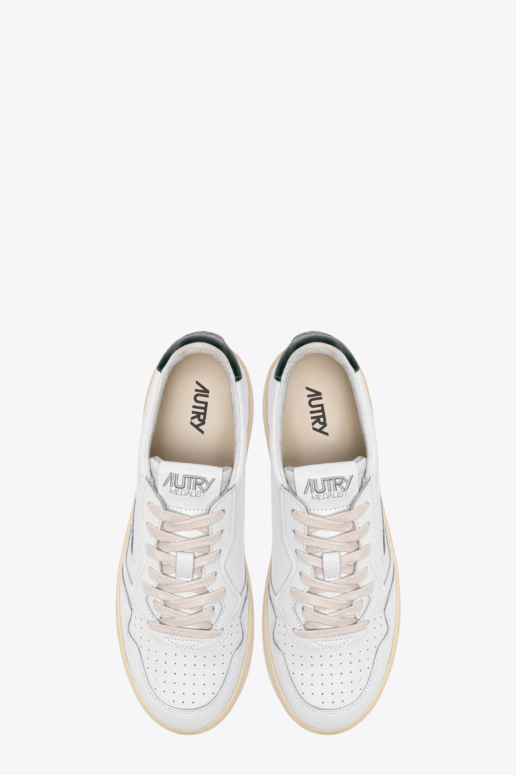 alt-image__Sneaker-bassa-in-pelle-bianca-con-tab-verde---Medalist-Low
