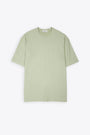 T-shirt in cotone leggero verde salvia 