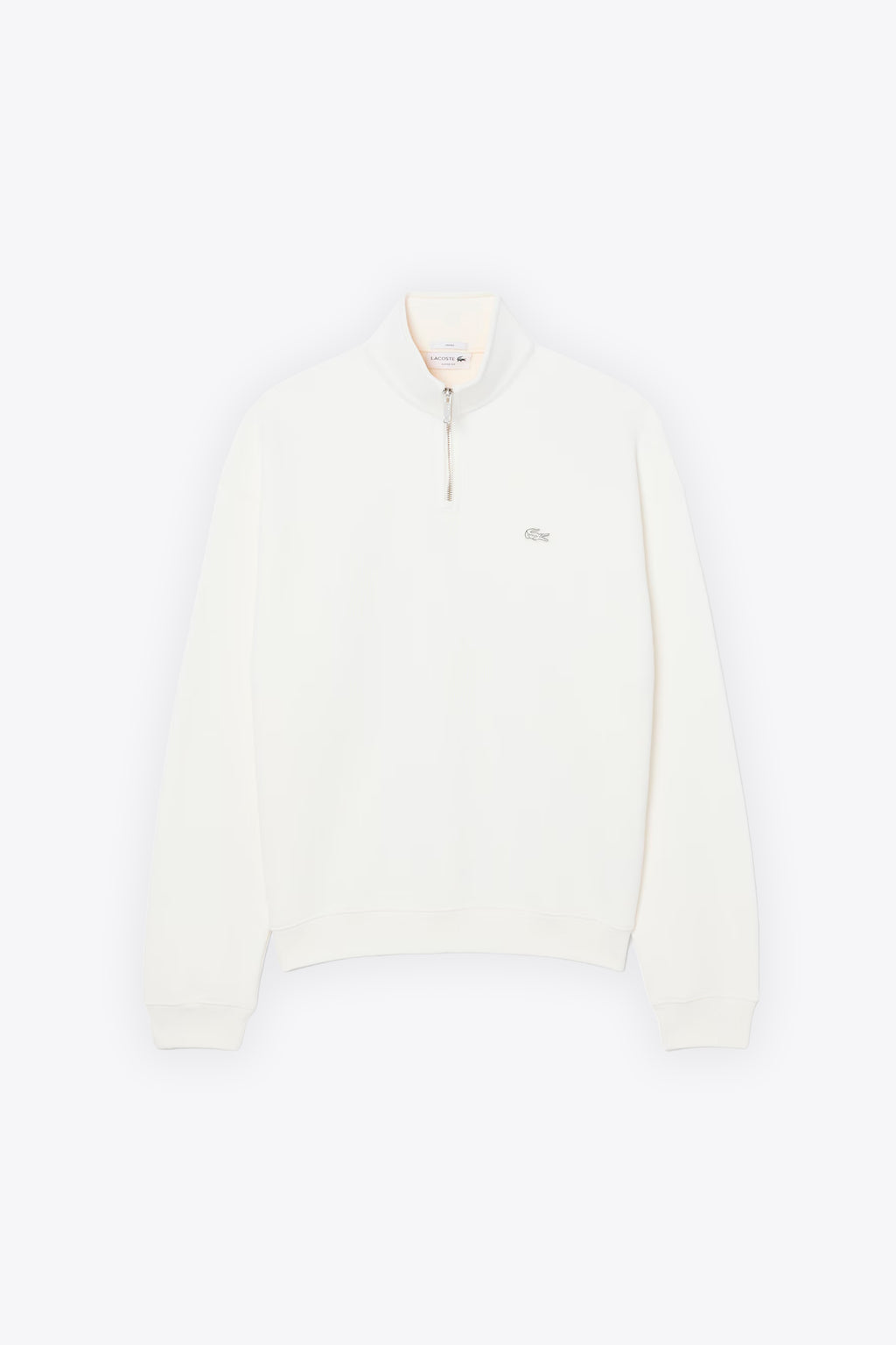 alt-image__Felpa-in-cotone-panna-con-zip-al-collo