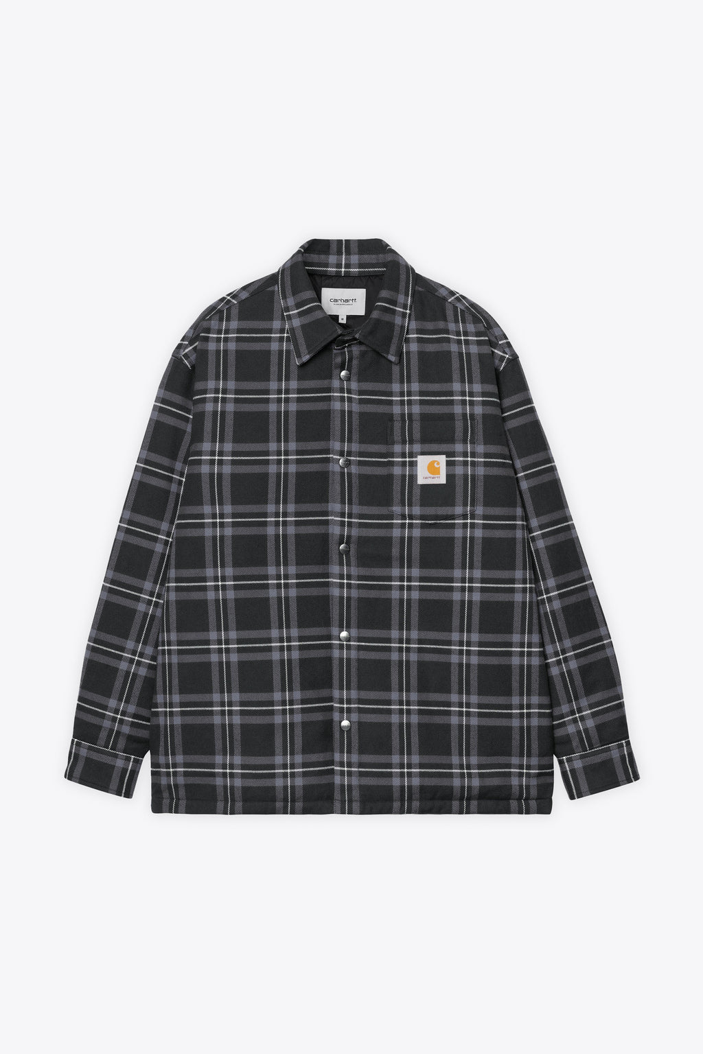alt-image__Black-check-cotton-twill-overshirt-with-light-padding---Baird-Shirt-Jac