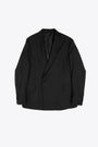 Giacca nera in fresco lana un petto e mezzo - Demna Timisoara Jacket 