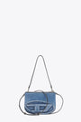 Borsa in denim blu medio con logo 1DR - 1DR Twin 