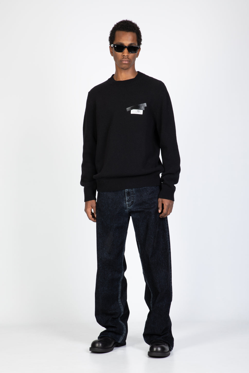 alt-image__Jeans-5-tasche-loose-fit-in-denim-coated-blu-inchiostro