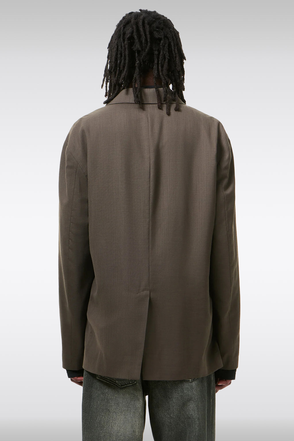 alt-image__Giacca-relaxed-fit-grigia-in-frescolana---Industry-Blazer