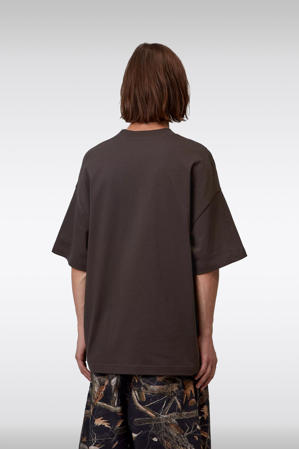 alt-image__Brown-cotton-boxy-fit-t-shirt-with-logo-embroidery---S/S-Chapter-Script-T-shirt