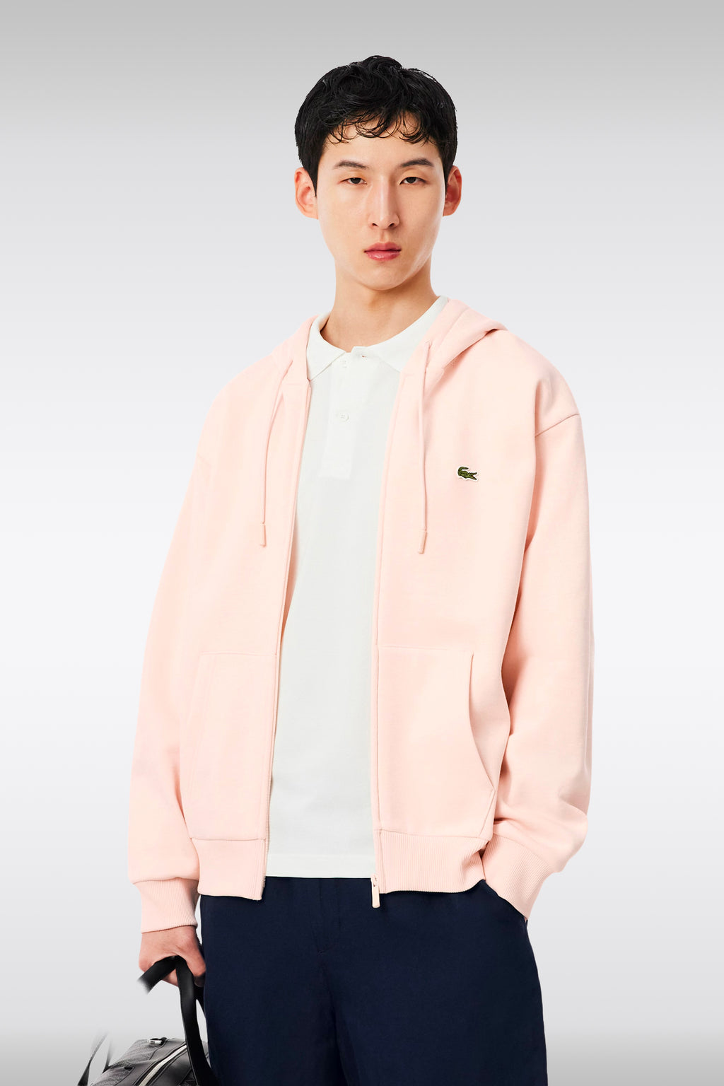alt-image__Felpa-rosa-in-cotone-con-zip-e-cappuccio