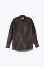 SHIRT OVER FIT DROPPED SHOULDER-Marrone 