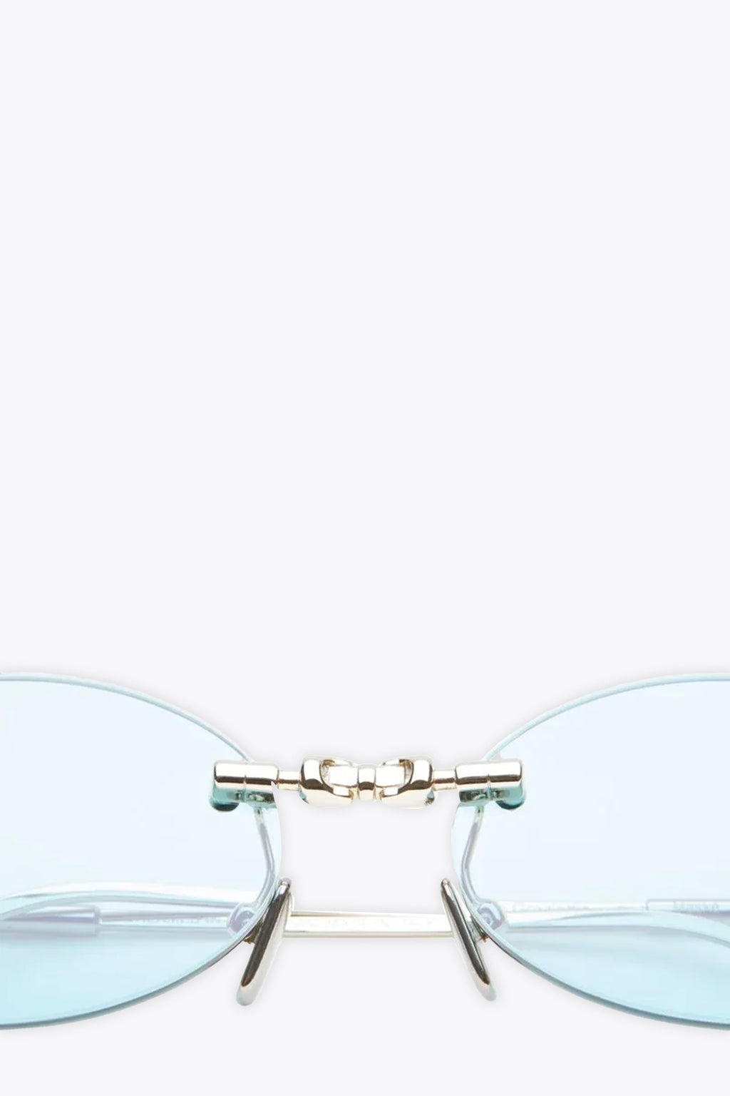 alt-image__Occhiali-da-sole-rimless-con-lenti-ovali-celesti---H62