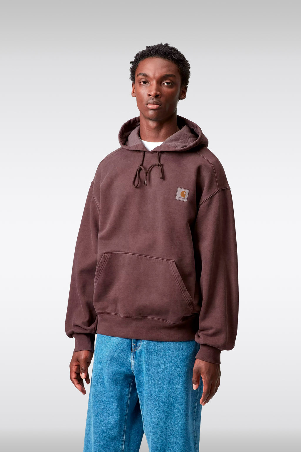 alt-image__Felpa-oversize-in-cotone-bordeaux-con-cappuccio---Hooded-Vista-Sweatshirt