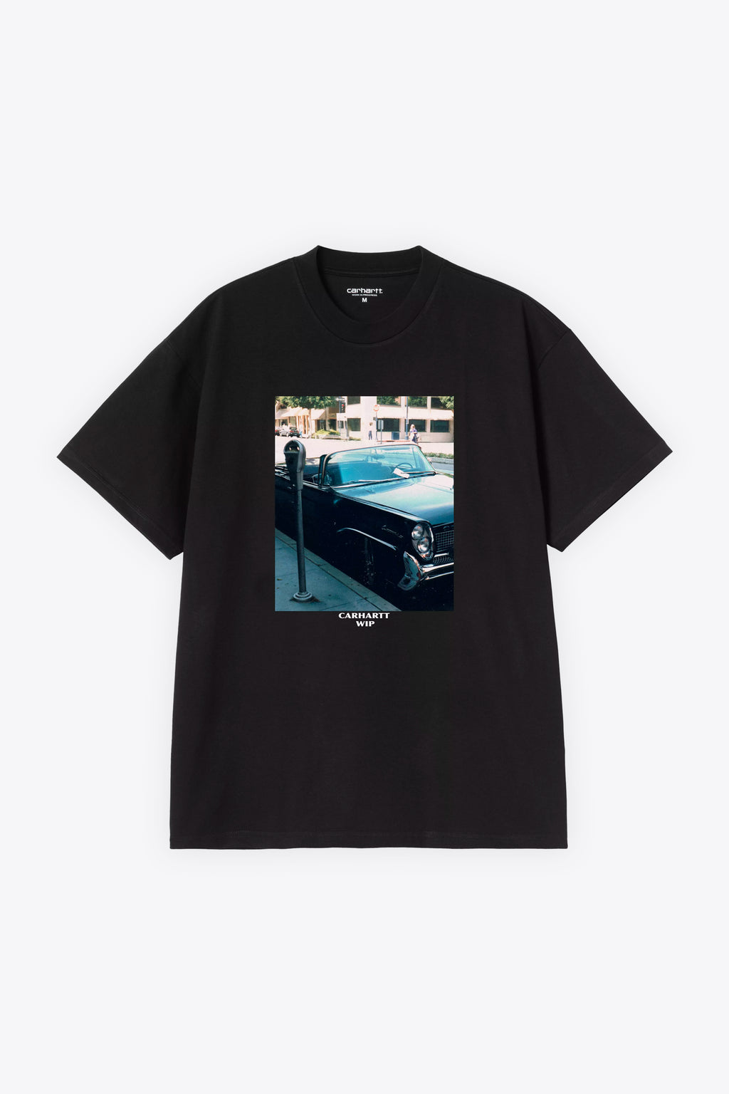 alt-image__T-shirt-nera-in-cotone-con-stampa-fotografica-fronte/retro---S/S-Warm-Views-T-shirt