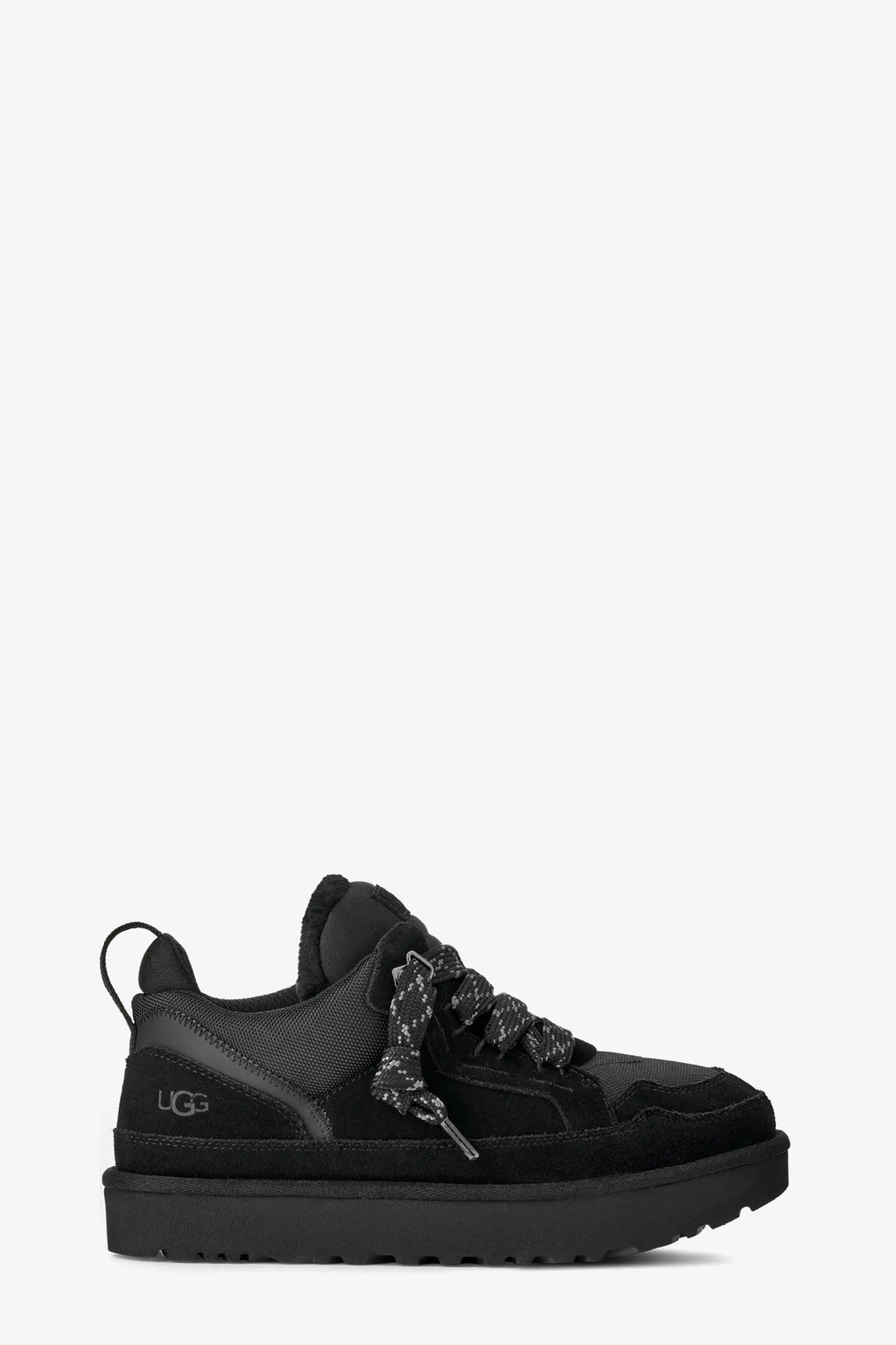 alt-image__Sneaker-bassa-in-suede-nera-con-interno-in-montone---Lowmel