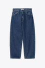 Jeans 5 tasche baggy in denim "Smith" blu - W' Brandon Pant 