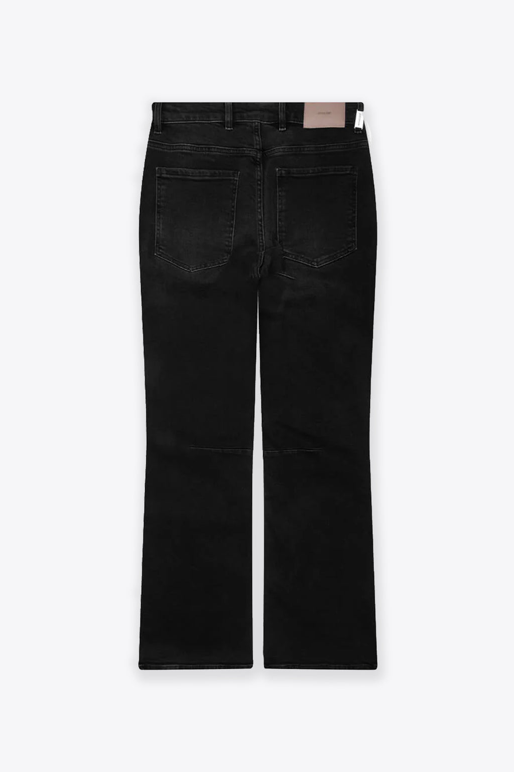 alt-image__Jeans-a-zampa-5-tasche-in-denim-nero-stonewashed---Kick-Flare-Denim
