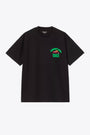 T-shirt nera in cotone con stampa grafica al petto e sul retro - S/S Pronto T-Shirt 