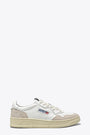 Sneakers bassa in pelle bianca con dettagli in suede - Medalist Low 