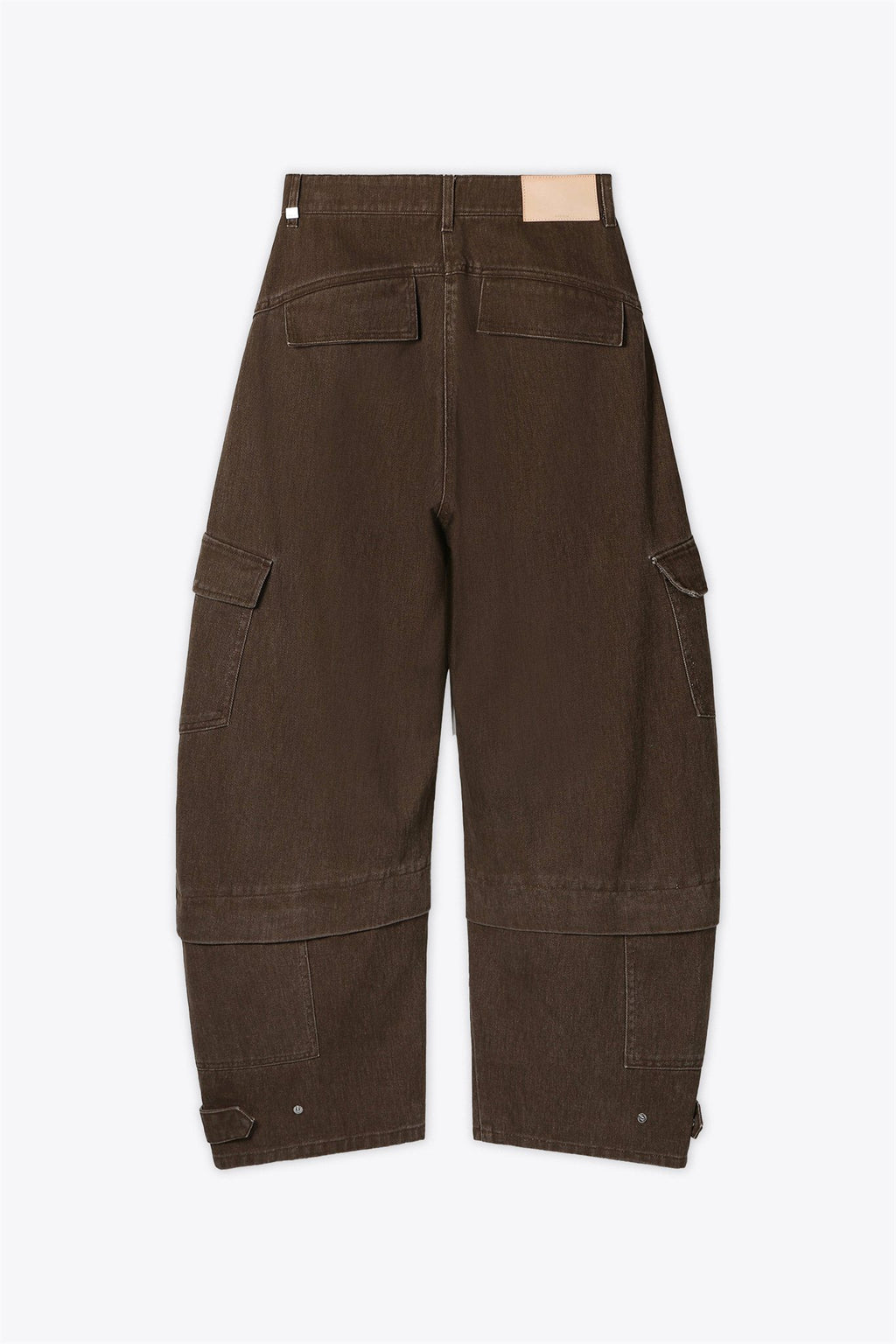 alt-image__Pantalone-cargo-in-denim-marrone-barrel-fit---Curved-Cargo-Denim-Pants