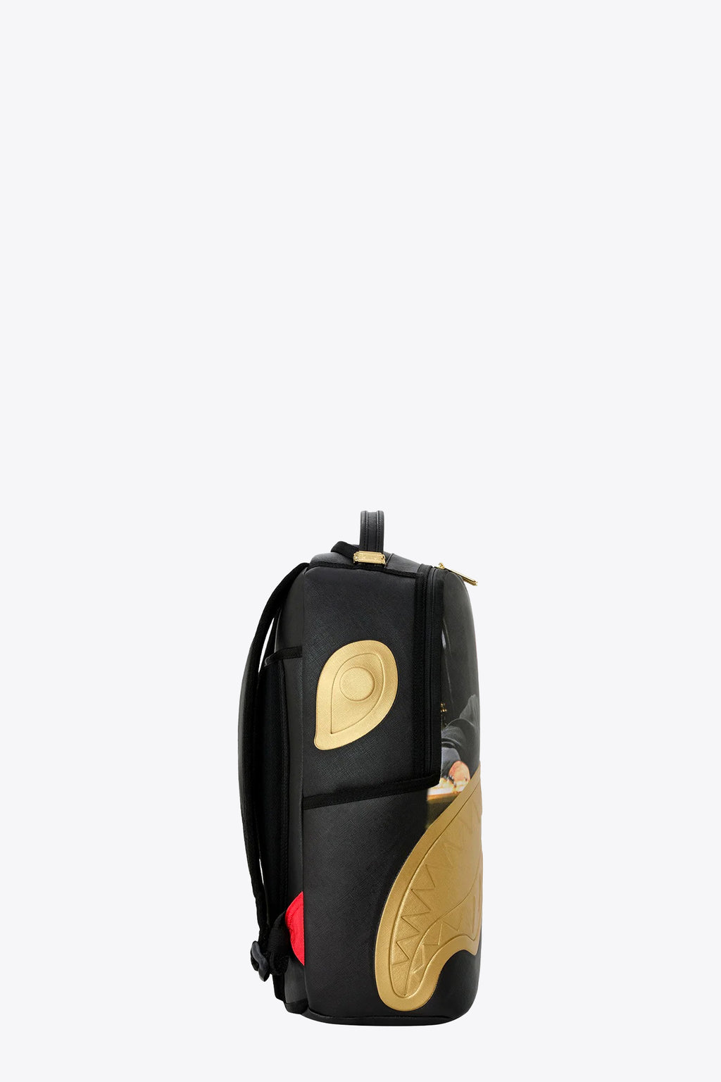 alt-image__Zaino-in-pvc-nero-con-stampa-Scarface-e-bocca-shark-oro---Scarface-Gold-Embossed-Backpack