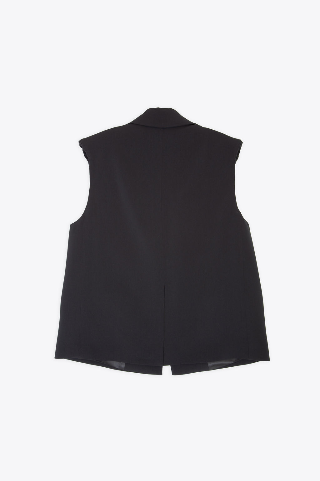 alt-image__Gilet-nero-monopetto-con-spalline-e-rever-a-lancia---Gilet-Bella