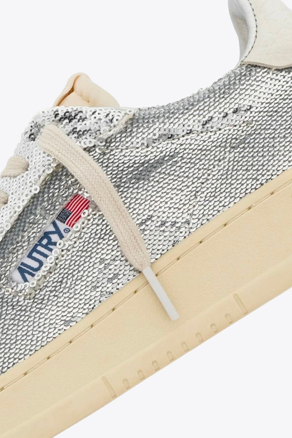 alt-image__Sneaker-bassa-con-pailettes-argento---Dallas-Low