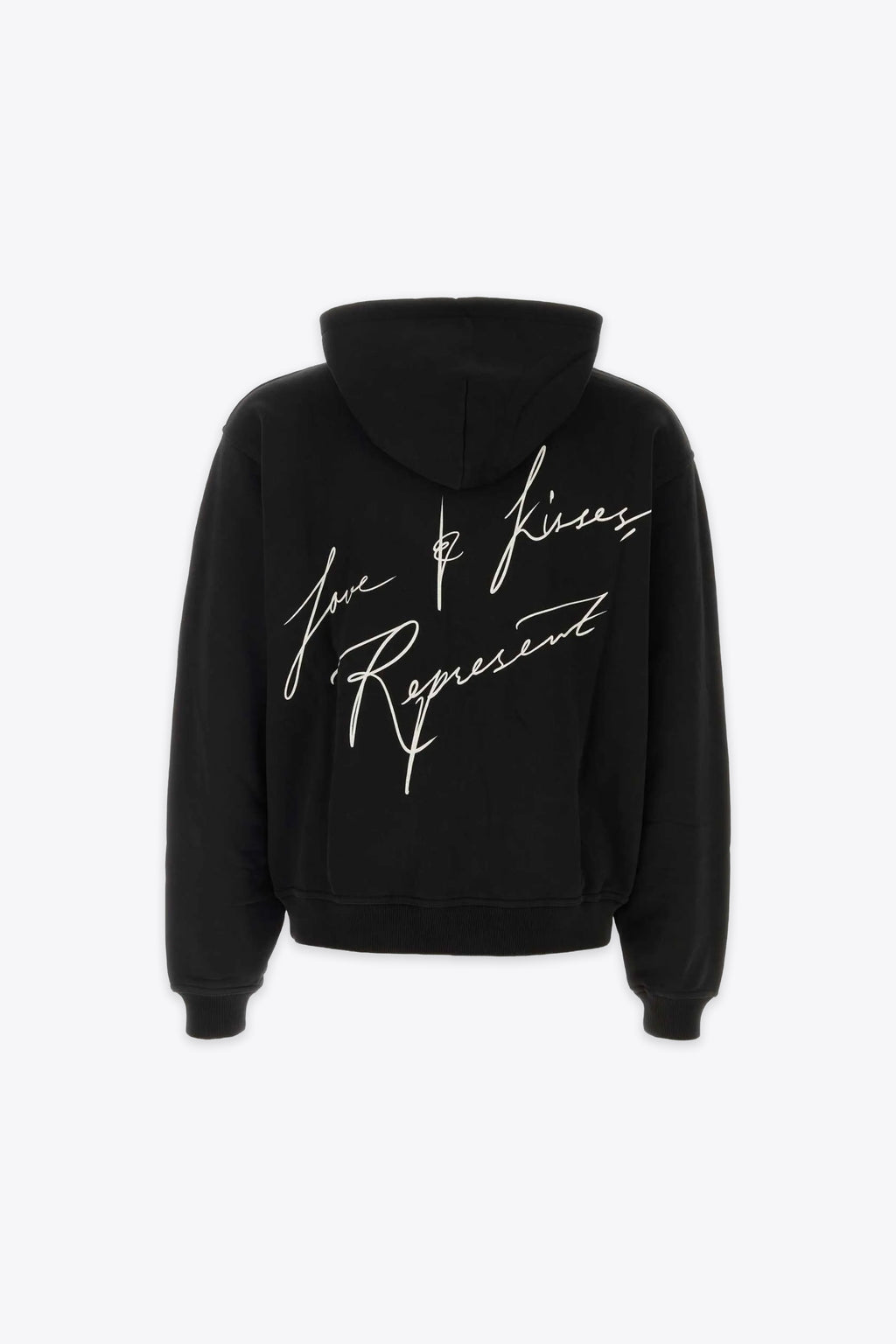 alt-image__Felpa-nera-con-zip-e-cappuccio-e-stampa-grafica-con-testo---Love-Ande-Kisses-Zip-Through-Hoodie