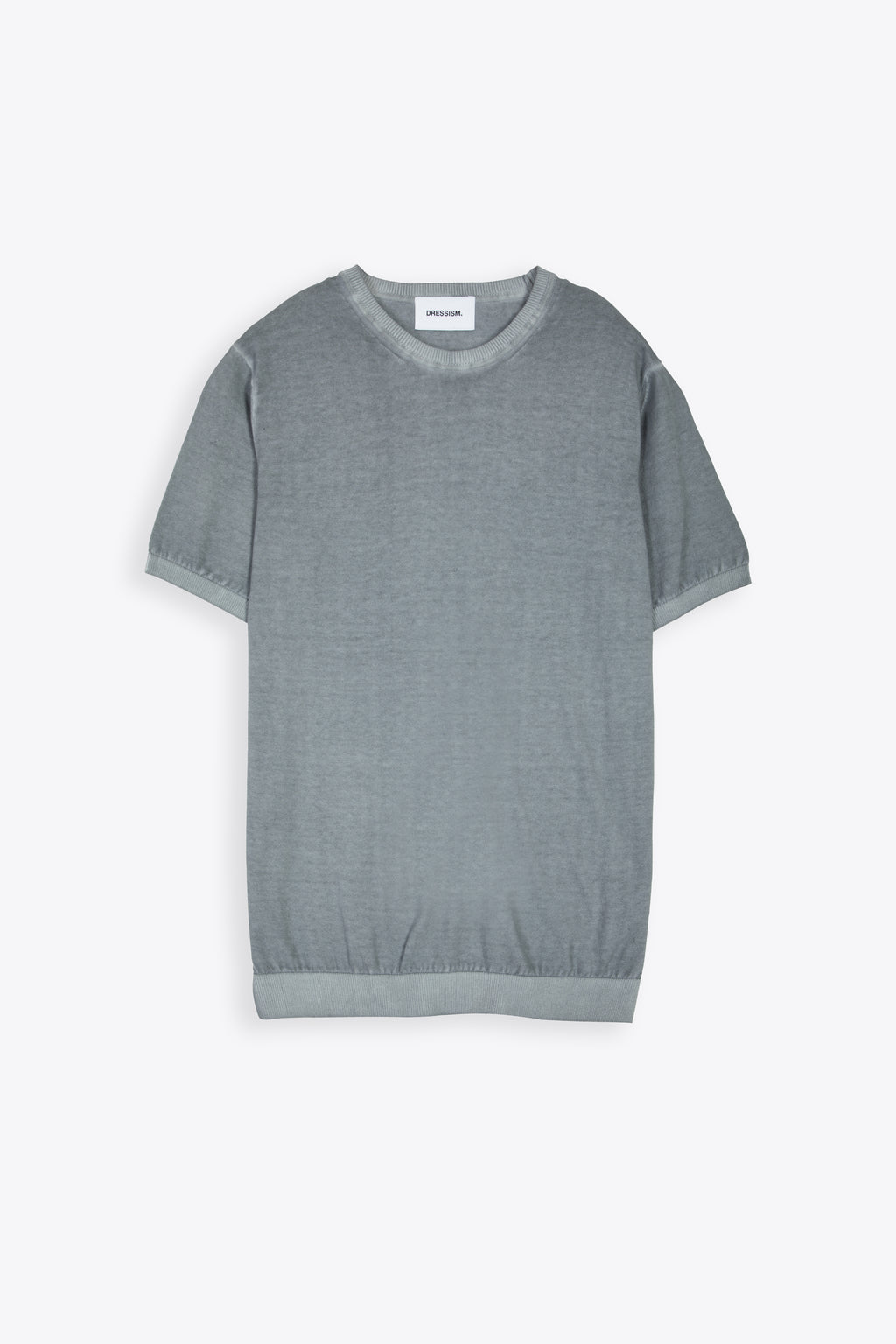alt-image__T-shirt-in-filo-di-cotone-grigio-lavato