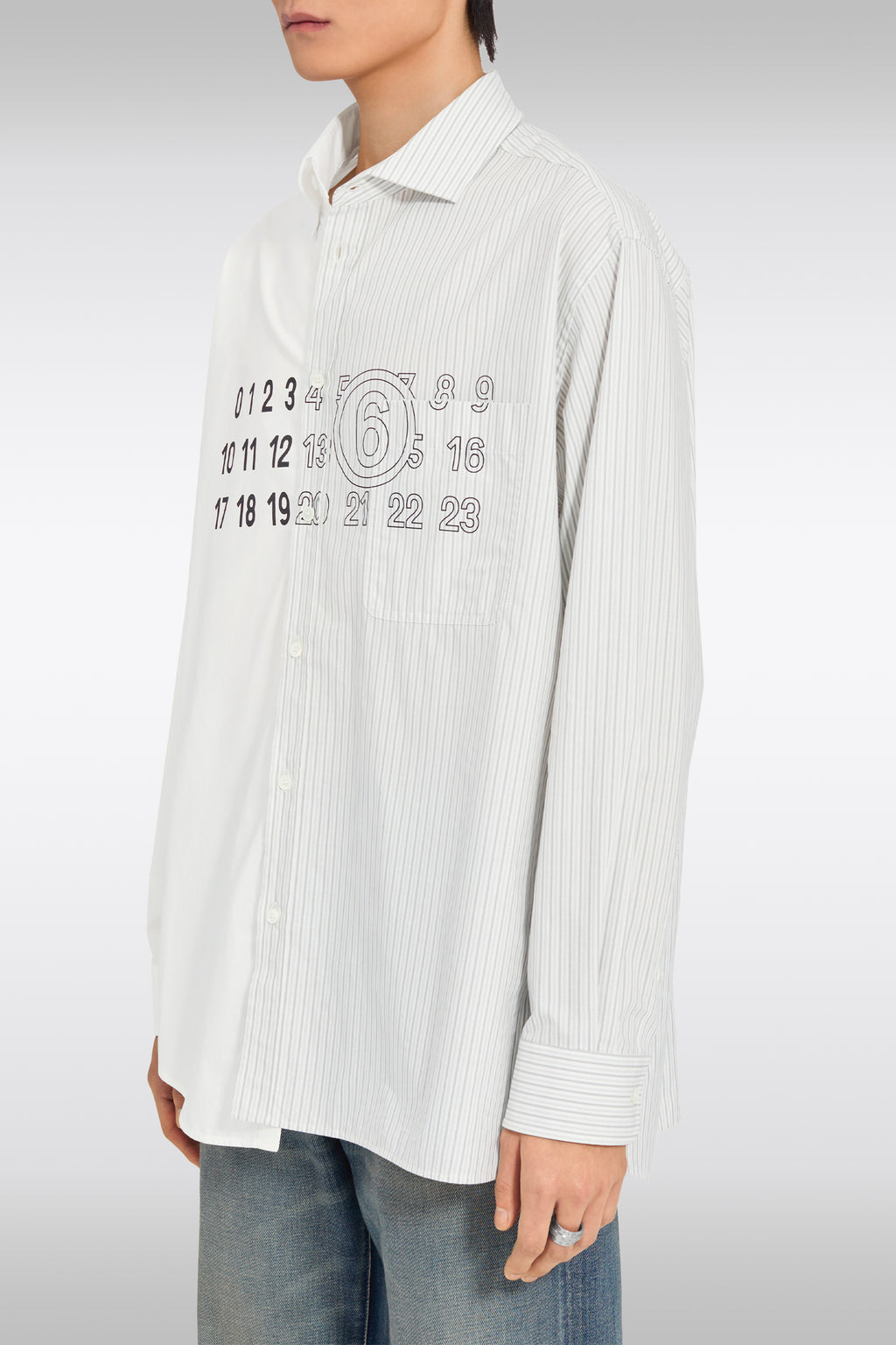 alt-image__Camicia-asimmetrica-in-cotone-a-pannelli-panna-e-a-righe