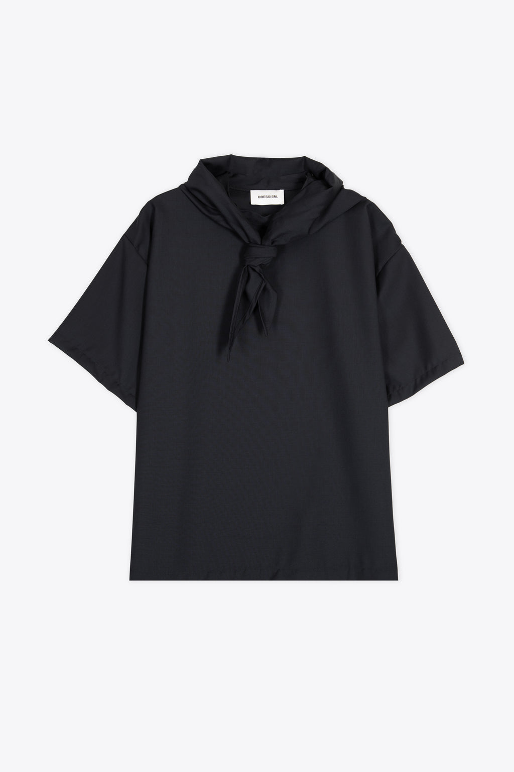 alt-image__T-shirt-nera-in-frescolana-con-bandana