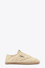 Sneaker bassa in canvas beige con suola in corda - Sandy Low 