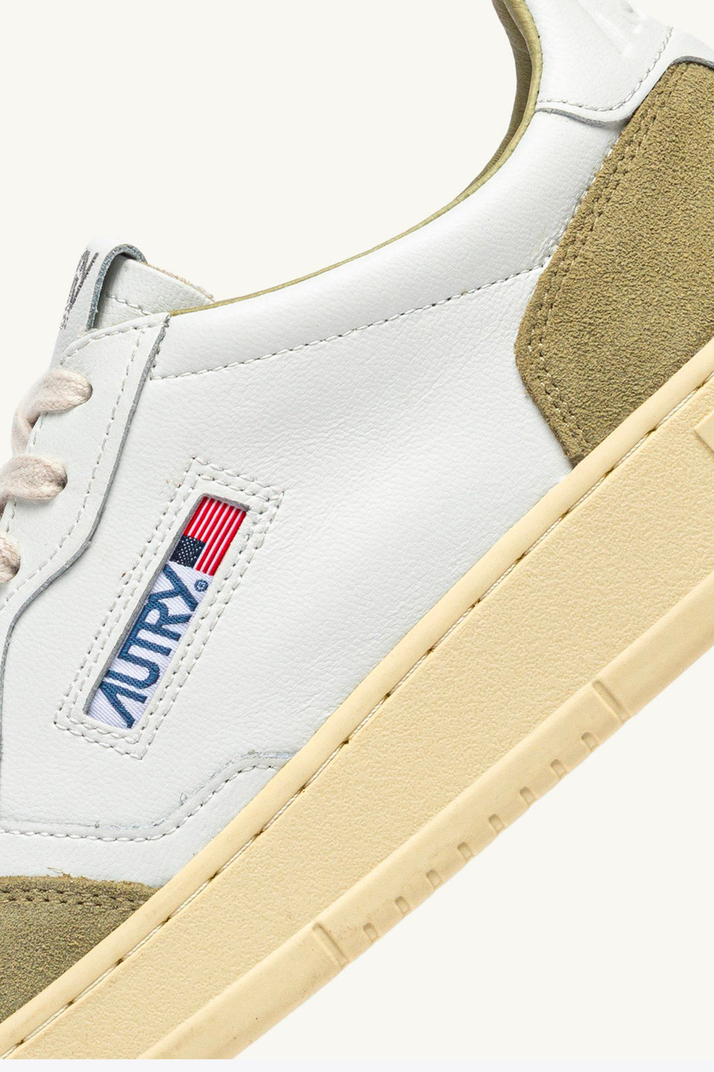 alt-image__White-leather-and-olive-green-suede-low-sneaker---Medalist-Low