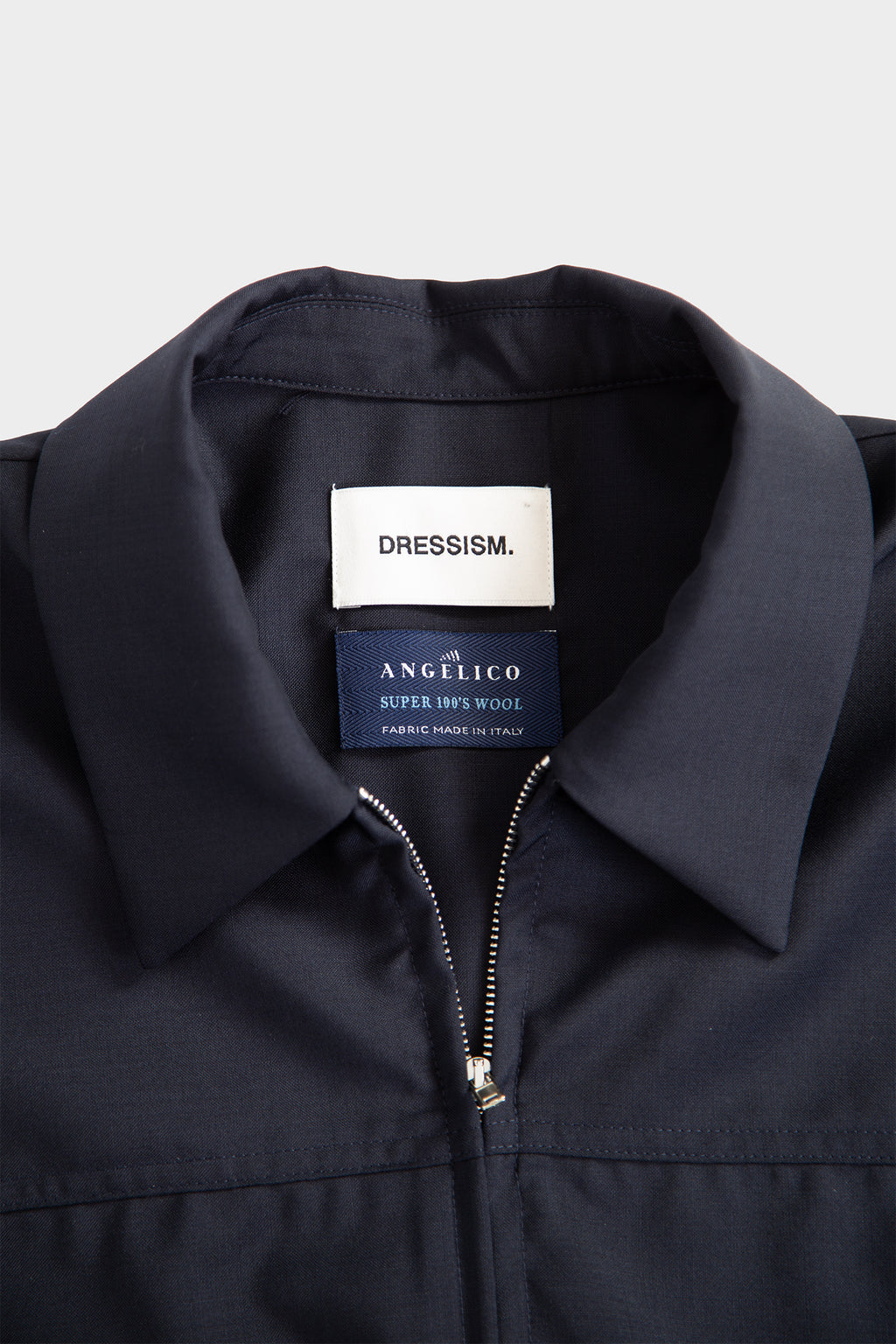 alt-image__Camicia-in-frescolana-blu-navy-con-zip