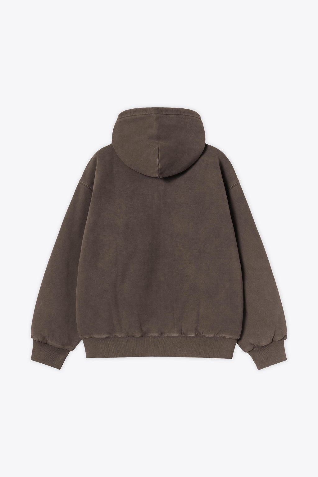 alt-image__Garment-dyed-brown-cotton-hoodie-with-zip---Hooded-Vista-Jacket