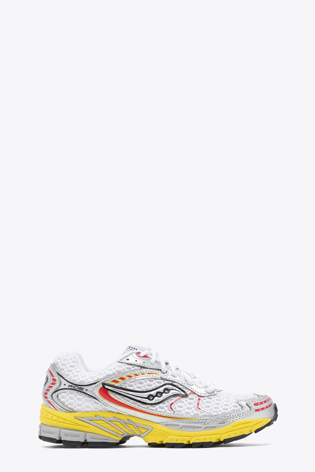 alt-image__Sneaker-bassa-in-mesh-bianca-con-dettagli-argento-e-rossi-e-suola-gialla---Progrid-Ride-1