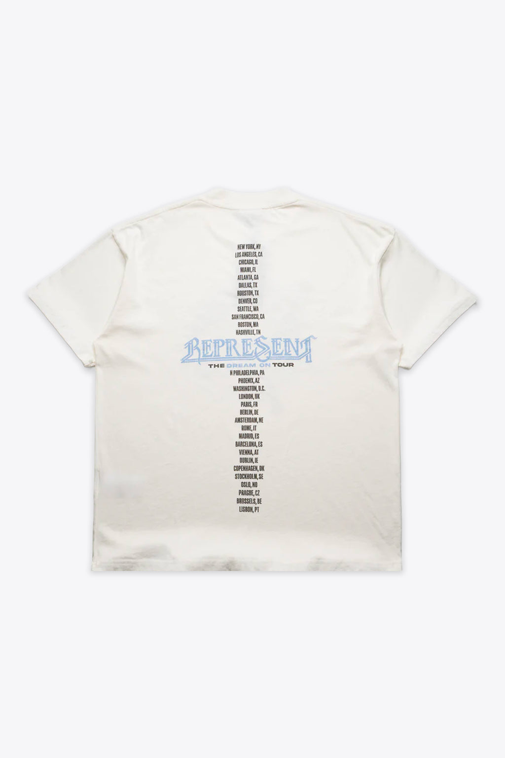 alt-image__T-shirt-bianca-in-cotone-con-stampa-grafica-frontale-e-sul-rettro---Golden-Tour-T-shirt