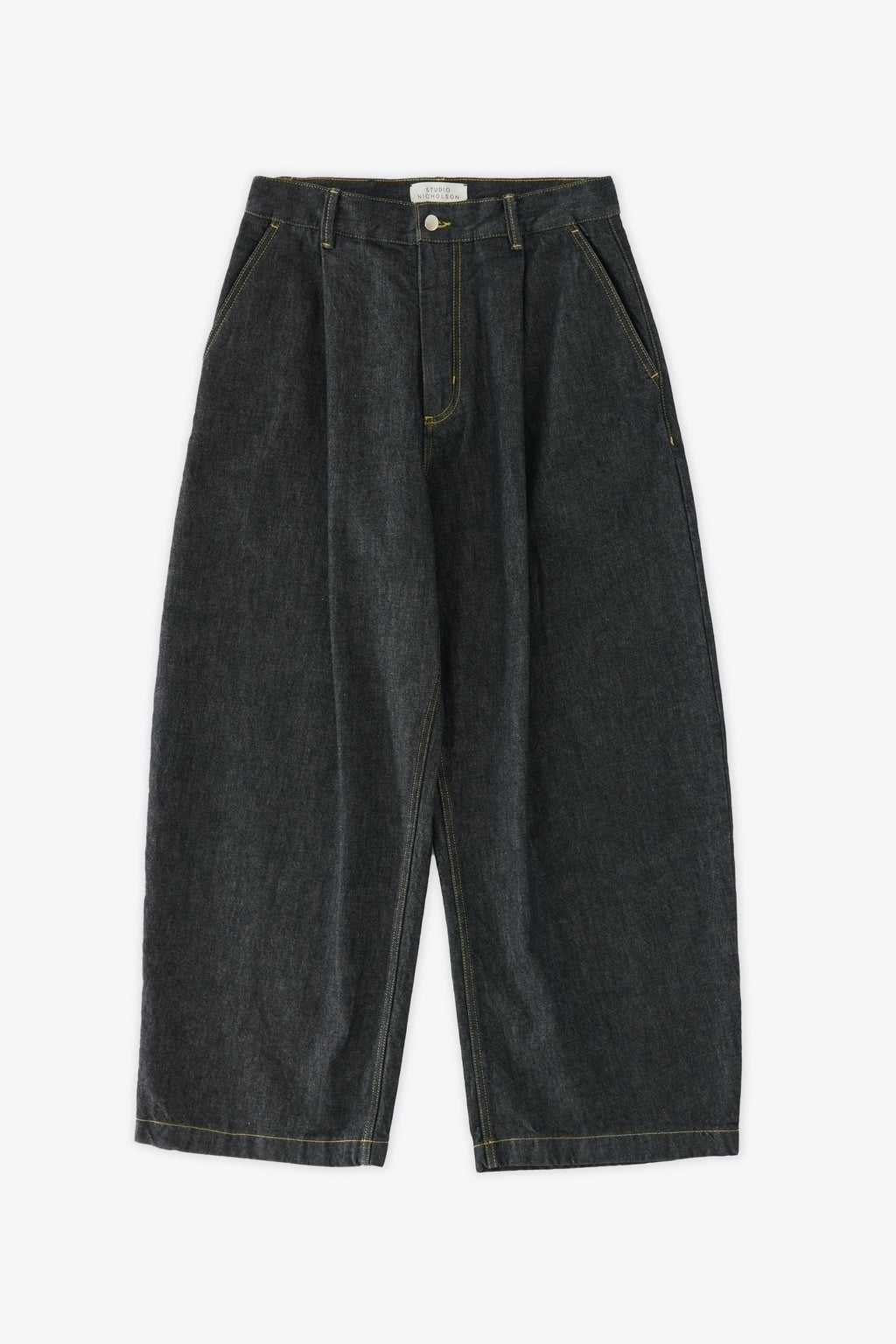 alt-image__Jeans-ballon-fit-con-pince-in-denim-nero---Puch