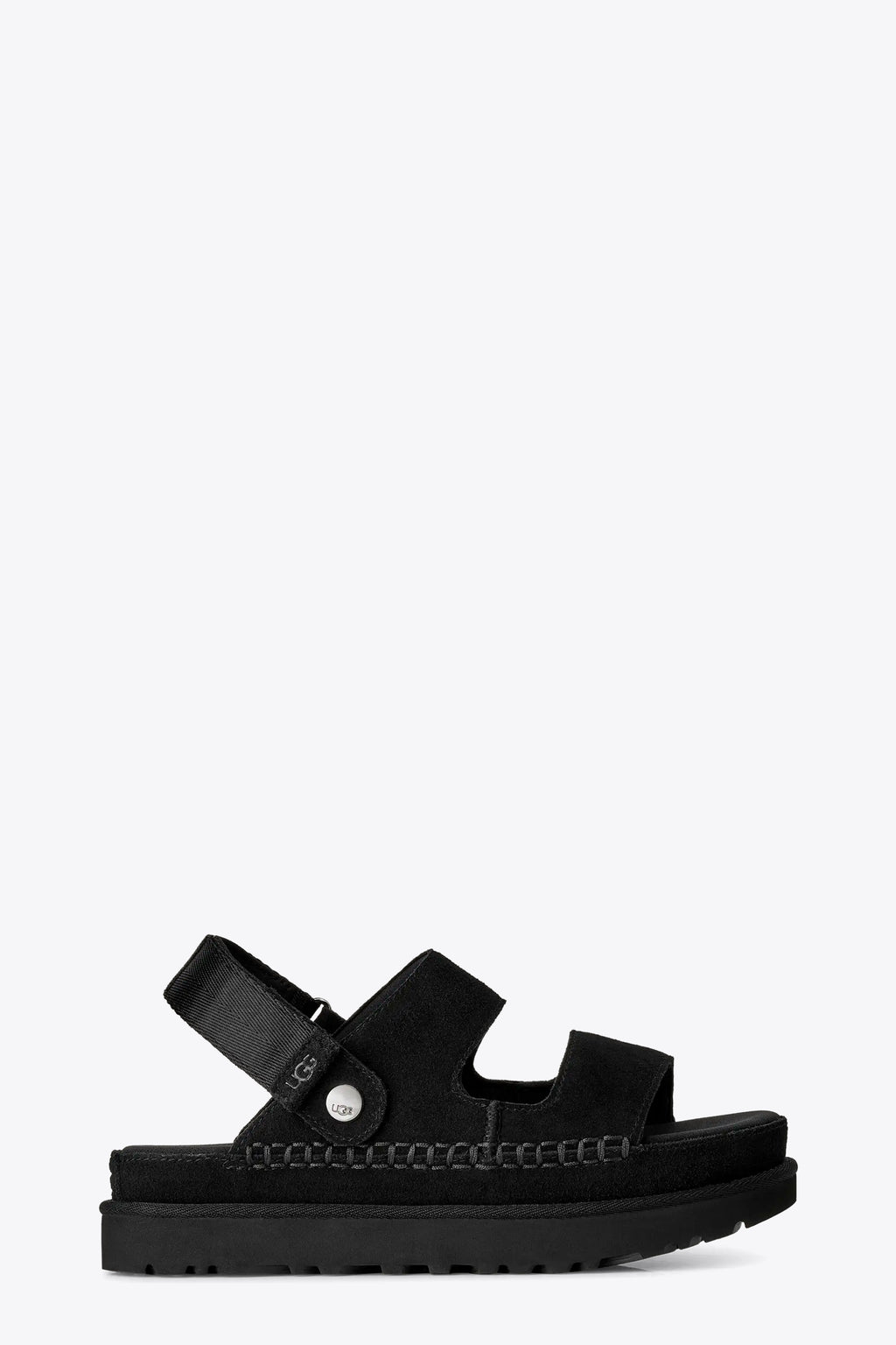 alt-image__Sandali-neri-in-suede-con-cinturino-sul-tallone-e-suola-platform---Goldenstar-Glide