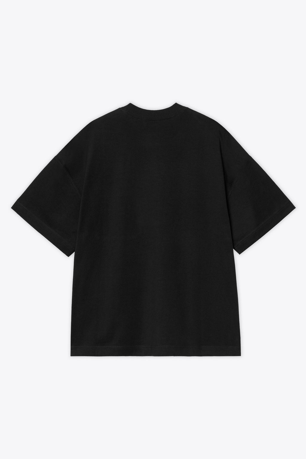 alt-image__T-shirt-boxy-fit-nera-in-cotone-con-tasca-al-petto---S/S-Work-Pocket-T-Shirt