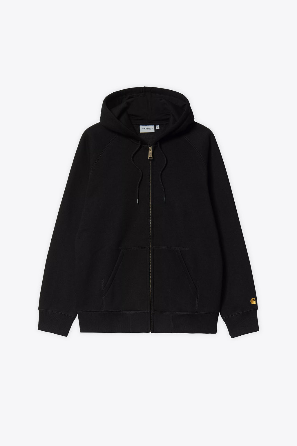 alt-image__Felpa-nera-con-cappuccio-e-zip---Hooded-Chase-Jacket