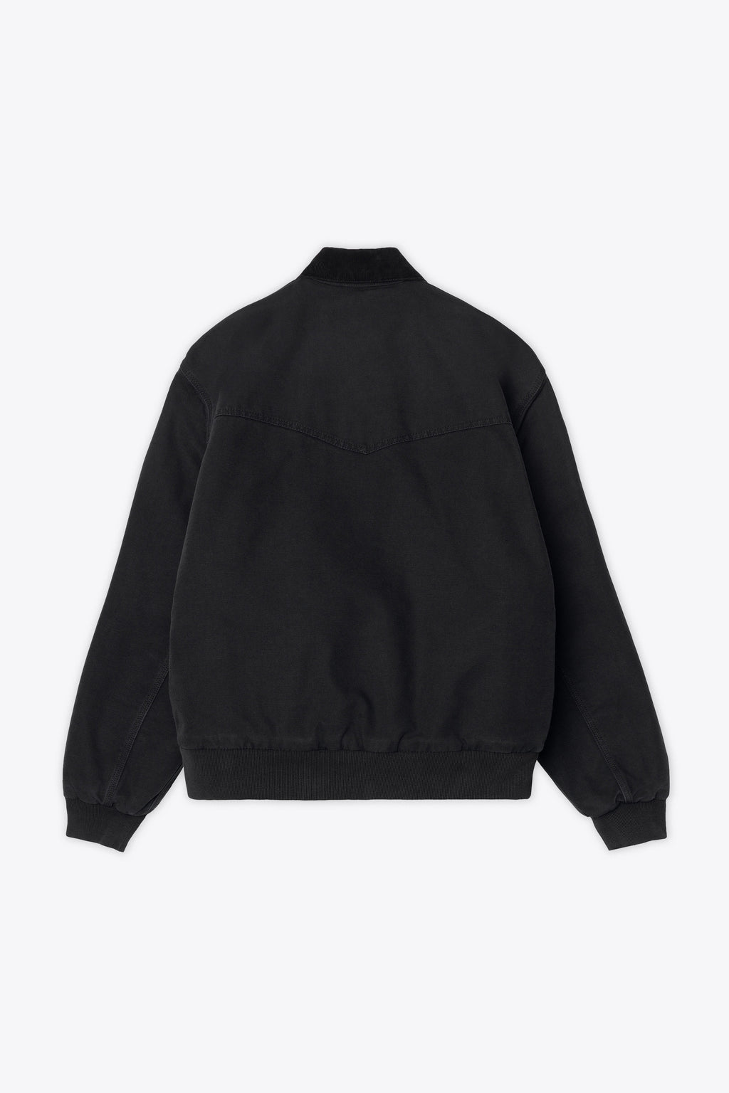 alt-image__Giubbotto-in-canvas-nero-con-colletto-in-velluto-a-coste---OG-Santa-Fe-Jacket