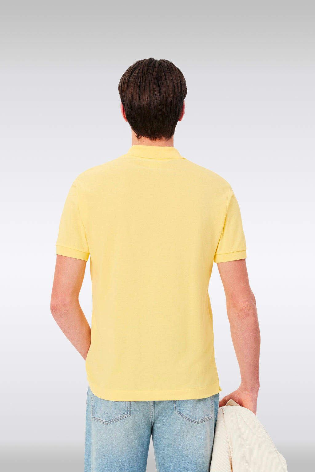 alt-image__Polo-gialla-in-cotone-piquè-regular-fit