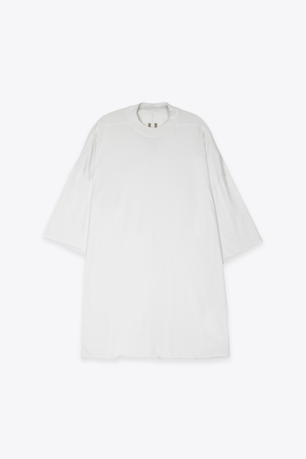alt-image__T-shirt-oversize-bianca-in-cotone-con-fondo-a-taglio-vivo---Tommy-T