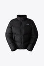 Black nylon synthetic puffer jacket - M Saikuru Jacket 