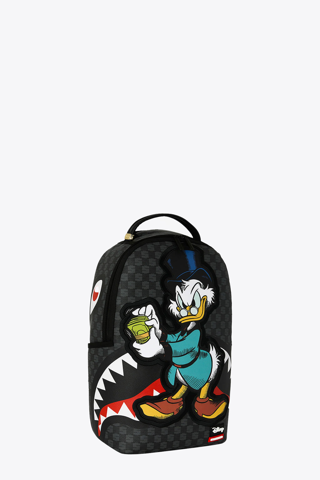 alt-image__Black-check-pvc-backpack-with-Scrooge-McDuck-print---Disney-Scrooge-Counting-Money-Backpack