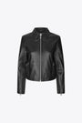Giubbotto nero in pelle - Sashiloh Jacket 