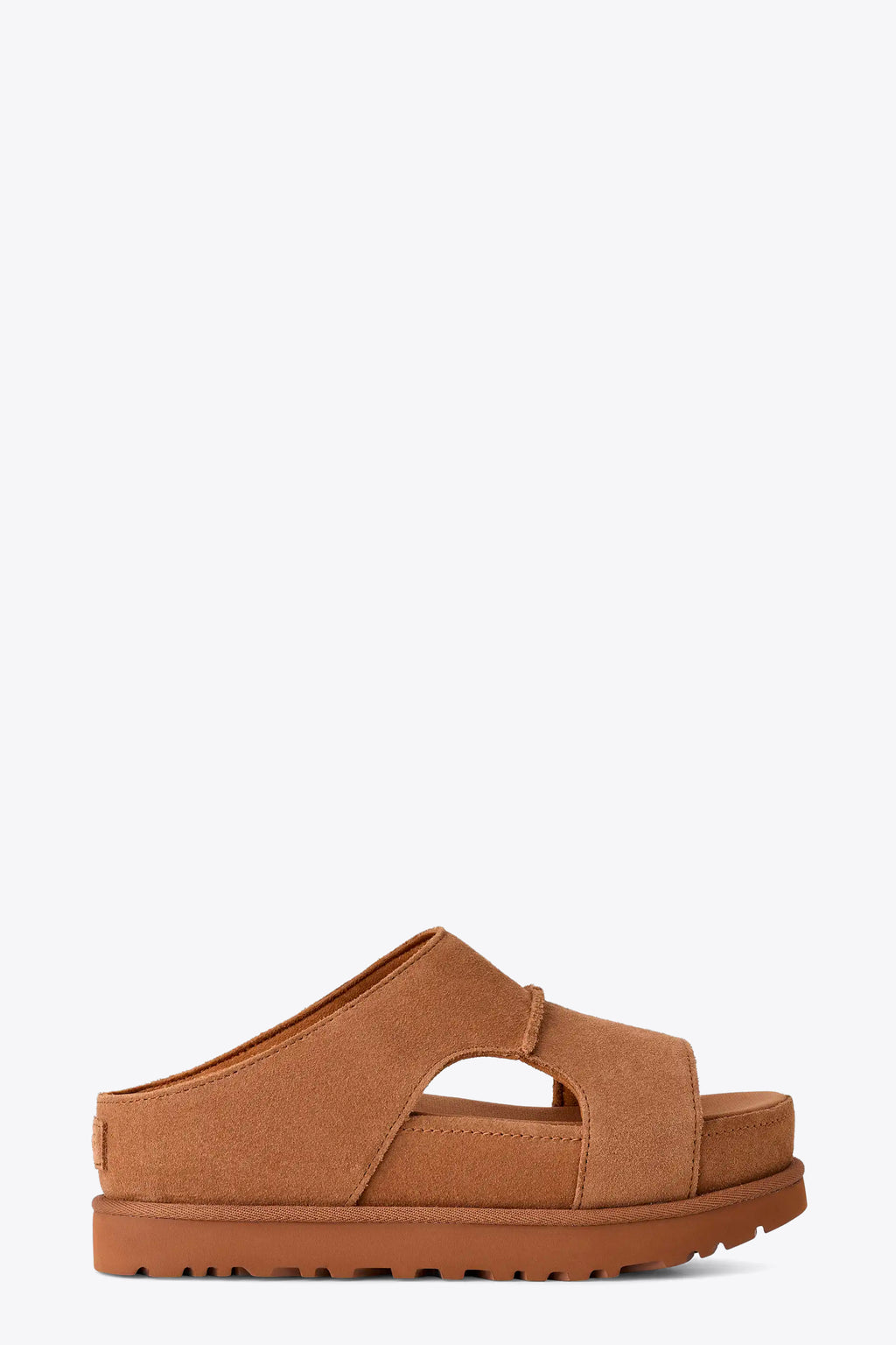 alt-image__Ciabatta-in-suede-color-cammello-con-suola-platform---Goldenstar-Hi-Cutout-Slide