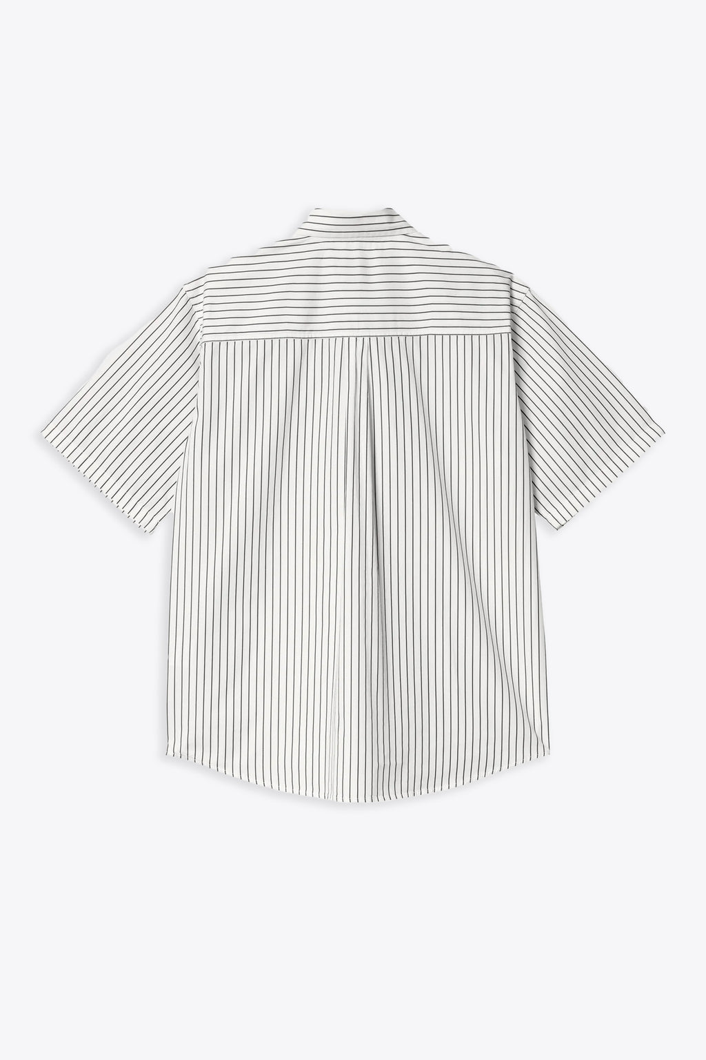 alt-image__White-and-black-striped-shirt-with-short-sleeves---S/S-Linus-Shirt