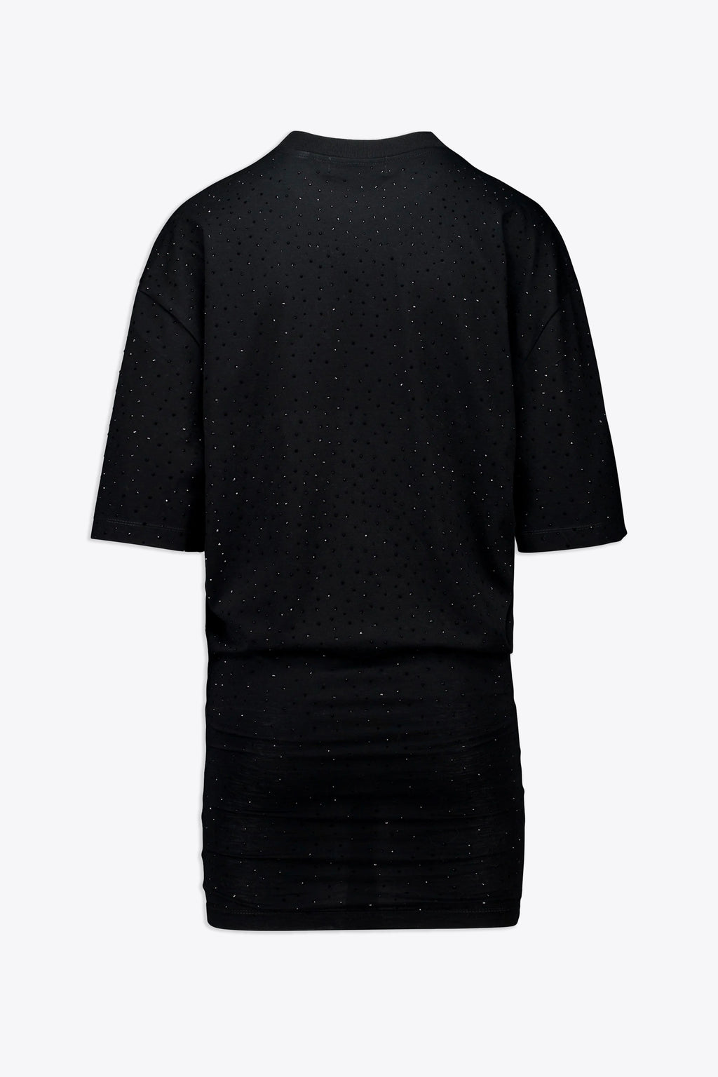 alt-image__Black-cotton-mini-dress-with-crystals---Jersey-Mini-Dress